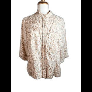 Ruby Rd Blouse Petite 16 Vintage 90's Rustic Cottagecore Coquette Top